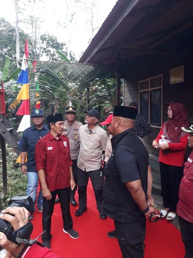 Peresmian Pamsimas & Puskesmas Pembantu di Kecamatan Muara Muntai