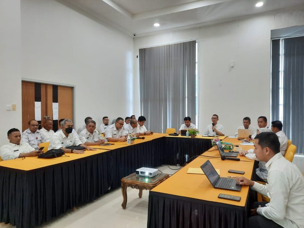 Rapat pembahasan Action Plan di kantor BPK samarinda
