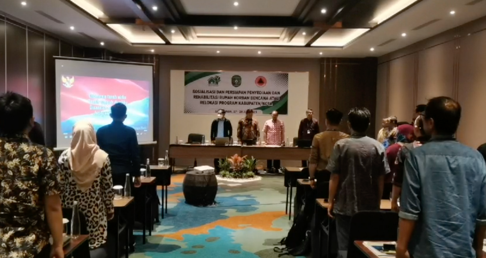 Sosialisasi dan Persiapan Penyediaan dan Rehabilitasi Rumah Korban Bencana atau Relokasi Program Kabupaten / Kota Tahun 2023