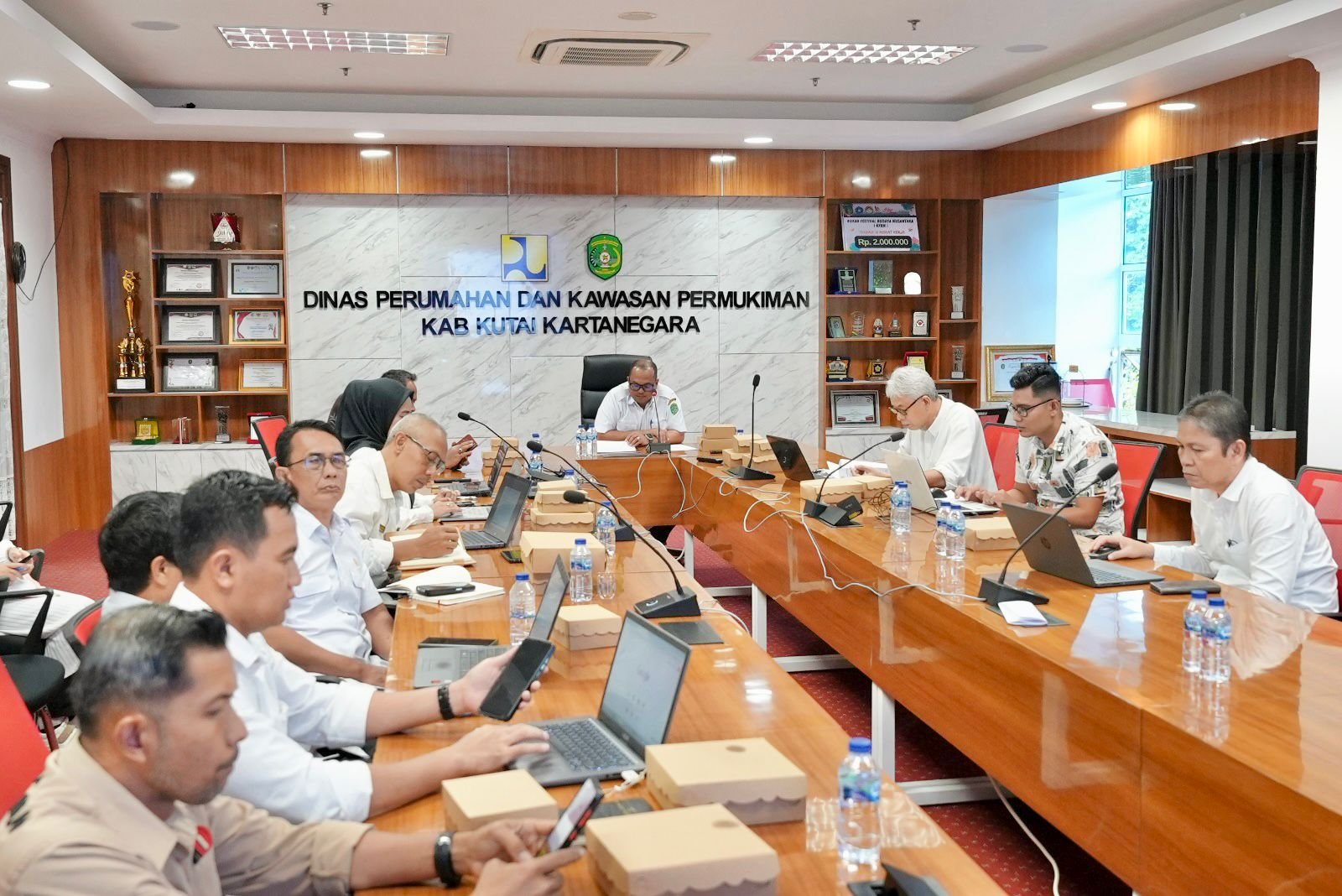Gelar FGD, Disperkim Kukar Evaluasi Program Kerja