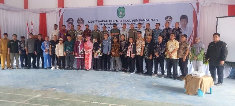 Sejumlah Program Disperkim Kukar Pada Musrenbang Kecamatan Kota Bangun Darat