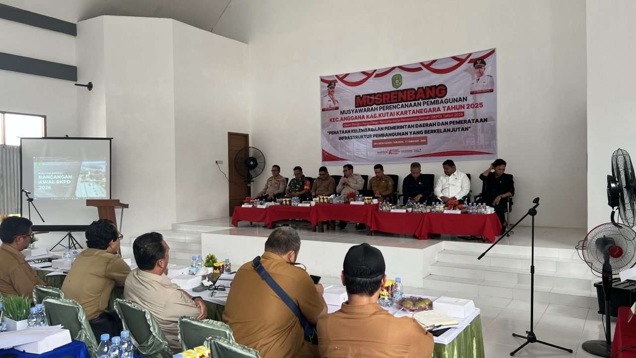 Disperkim Kukar Hadiri Musrenbang di Kecamatan Anggana