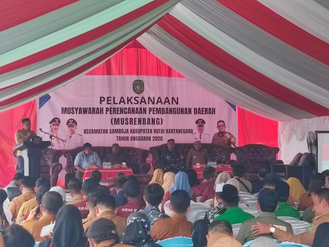 Program Disperkim Kukar Turut Serta Pada Musrenbang Kecamatan Samboja