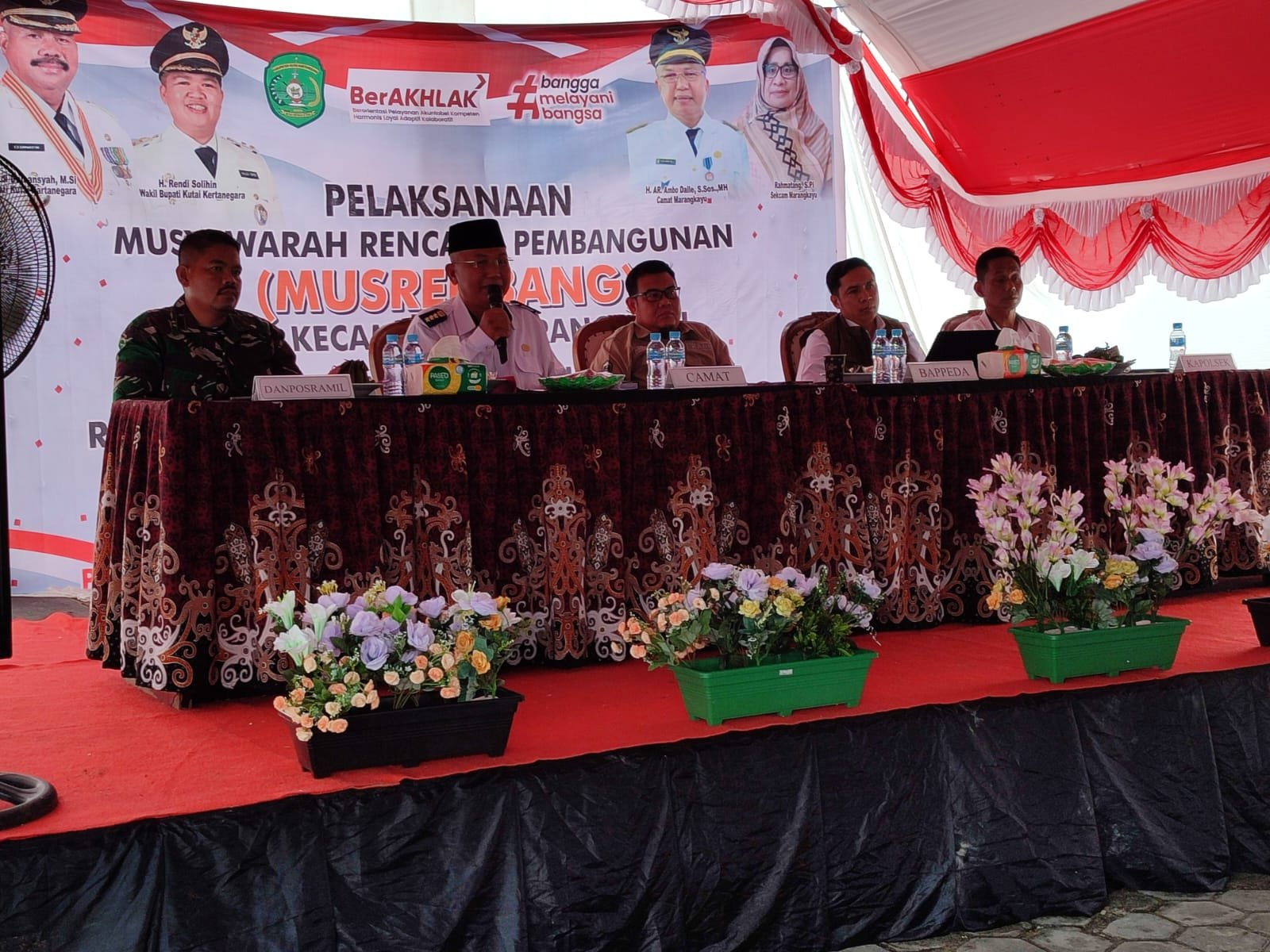 Disperkim Kukar Menghadiri Musrenbang Kecamatan Marangkayu