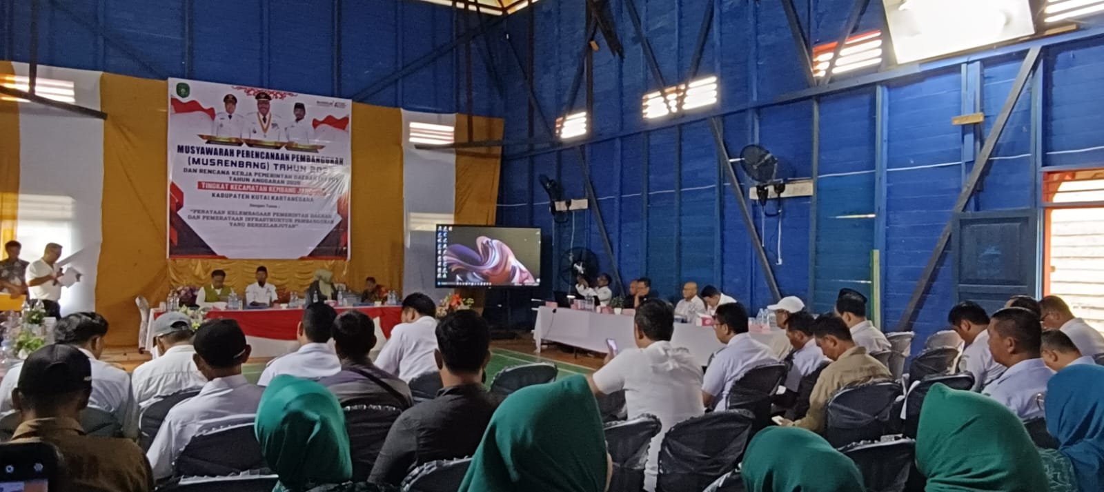 Sejumlah Program Disperkim Kukar Pada Musrenbang Kecamatan Kembang Janggut