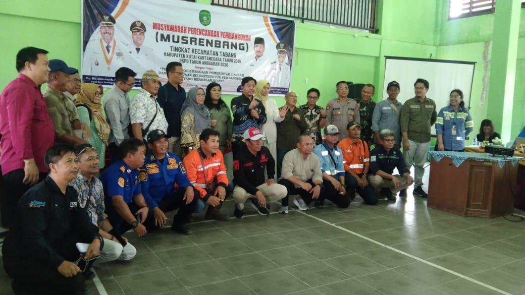 Disperkim Kukar Menghadiri Musrenbang Kecamatan Tabang