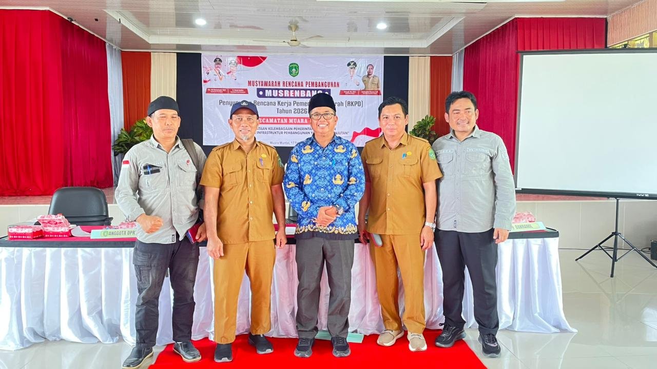 Sejumlah Program Disperkim Kukar Pada Musrenbang Kecamatan Muara Muntai