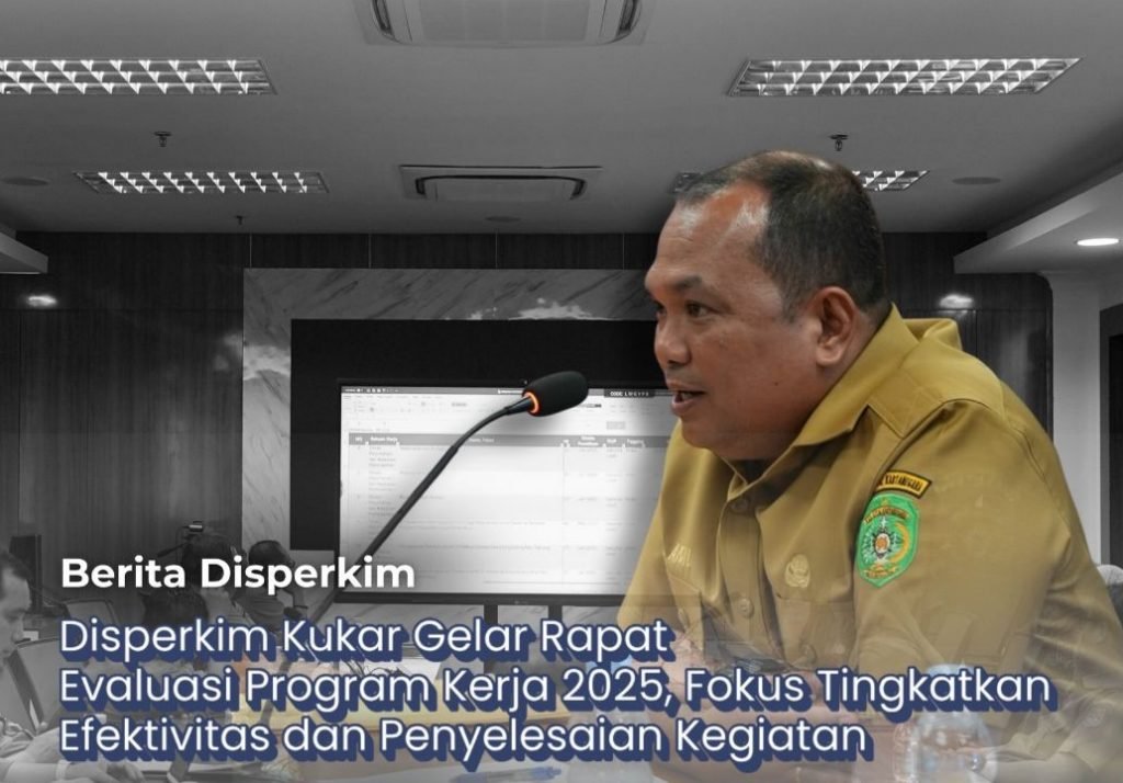 Disperkim Kukar Gelar Rapat Evaluasi Program Kerja 2025, Fokus Tingkatkan Efektivitas dan Penyelesaian Kegiatan