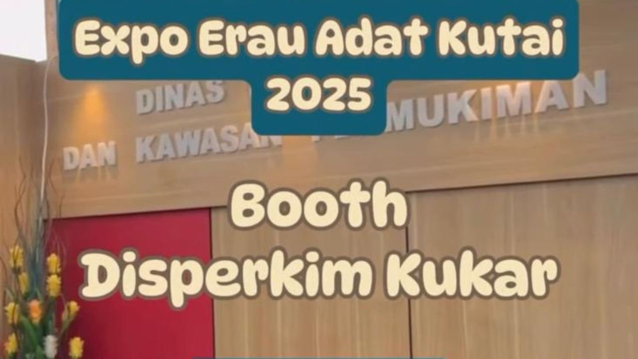 Disperkim Kukar Hadir di Expo Erau Adat Kutai 2025